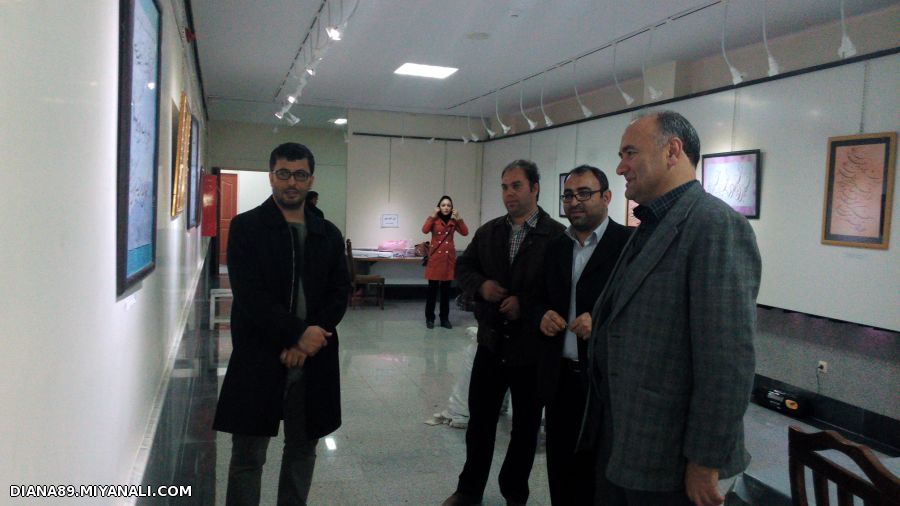 نمایشگاه خوشنویسی جان جان