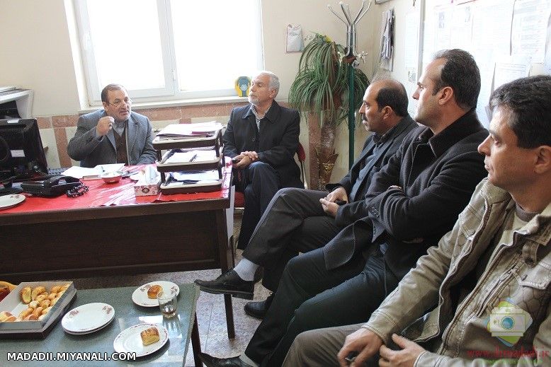  بازدید دکتر مددی از مدرسه پهلوان اجلی 