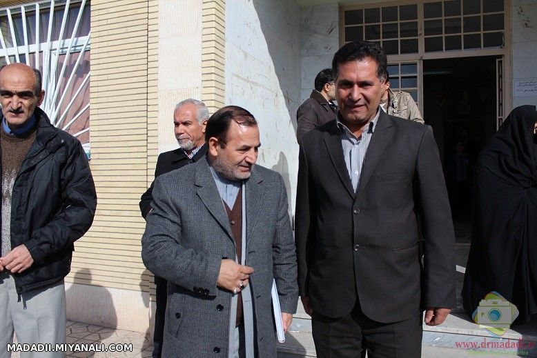 بازدید دکتر مددی از مدرسه پهلوان اجلی 