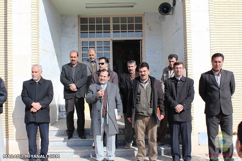  بازدید دکتر مددی از مدرسه پهلوان اجلی 