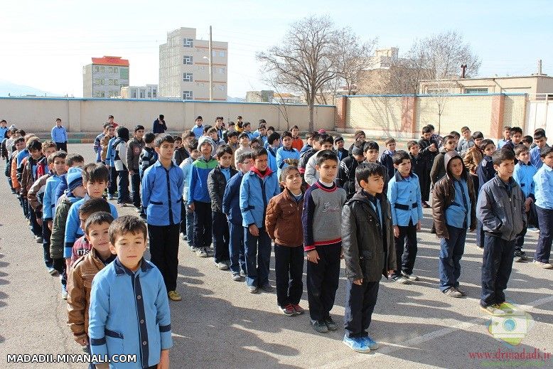  بازدید دکتر مددی از مدرسه پهلوان اجلی 