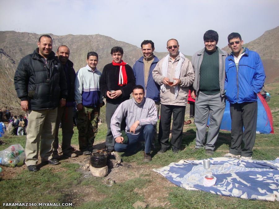 عکس نسبتا قدیمی از ناجیان غریق شهرستان میانه